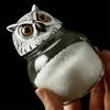 Spice Storage Jar Moisture Proof Glass Spice Jars with Witch Hat/Owl Lids Sealed Dry Foods Containers Decorative Kitchen Storage Jars