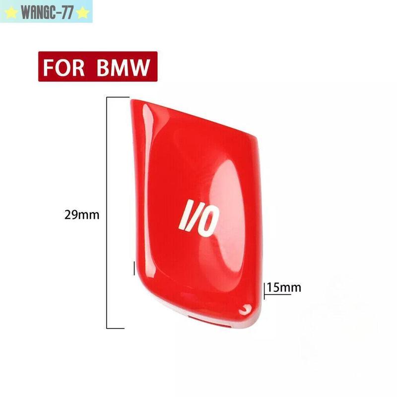 Red Replace Steering Wheel VO Button Cover Trim For BMW 3 Series E46 M3 98-04