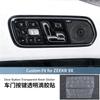 FOR ZEEKR 9X Silicone Patch for Central Control Buttons Interior Seat Buttons, Anti Scratch and Anti Drip Decorative Accessories