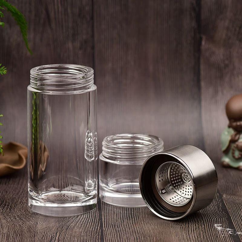 Hand-Carved Natural Stone Insulated Tea Cup with Lid