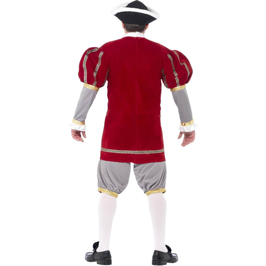 Smiffys Deluxe-Kostümset für Herren mit Heinrich VIII.