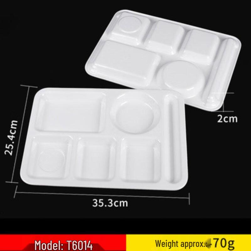 A5 Melamine Divided Serving Tray