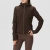 Adidas Hooded Sports Running Zip Long Sleeve Jacket Women Jackets KH2669