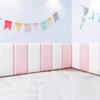 1pc 50x20cm Wall Protector Anti-scratch Self-adhesive Wall Sticker Bedroom Headboard Bedside Cloth Cushion Tatami Decor