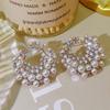 Elegante Imitationsperlen-Ohrringe für Damen, Funkelndes Perlendesign, Ideal für den täglichen Gebrauch & formelle Anlässe, Perfektes Valentinstags- & Geburtstagsgeschenk