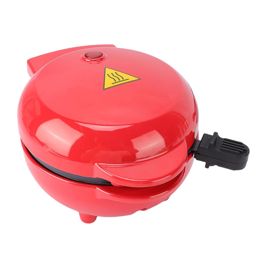 Cake Maker Machine Double Sided Heating Non Stick Coating Waffle Maker with Indicator Light for Breakfast Snacks Desserts