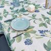 Rural Pastoral Polyester And Linen Printed Tablecloth Household Coffee Table Rectangular Dining Table Cloth