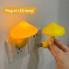 Senzorové LED noční světlo Kreativní tvar Automatické zapnutí/vypnutí Energeticky úsporné Plug-Play Bez blikání Ochrana očí Roztomilá houbová noční lampa