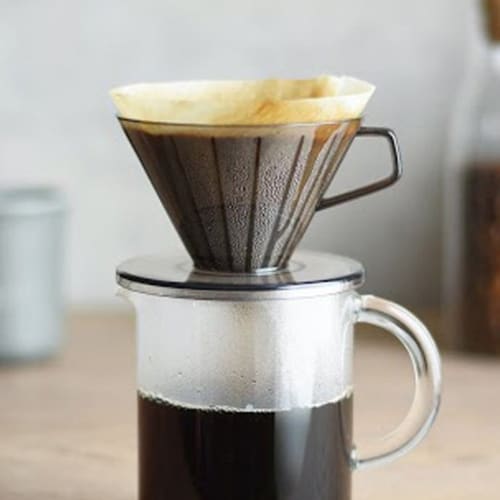 KINTO SCS 2-cup Plastic Coffee Brewer, Dishwasher Safe, 27649