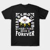 Asian Size Cotton Unisex Tshirt Print T-shirt Elder Emo Club – Emo Is Forever Elder Emo T-shirt No-Cut Print Regular Fit