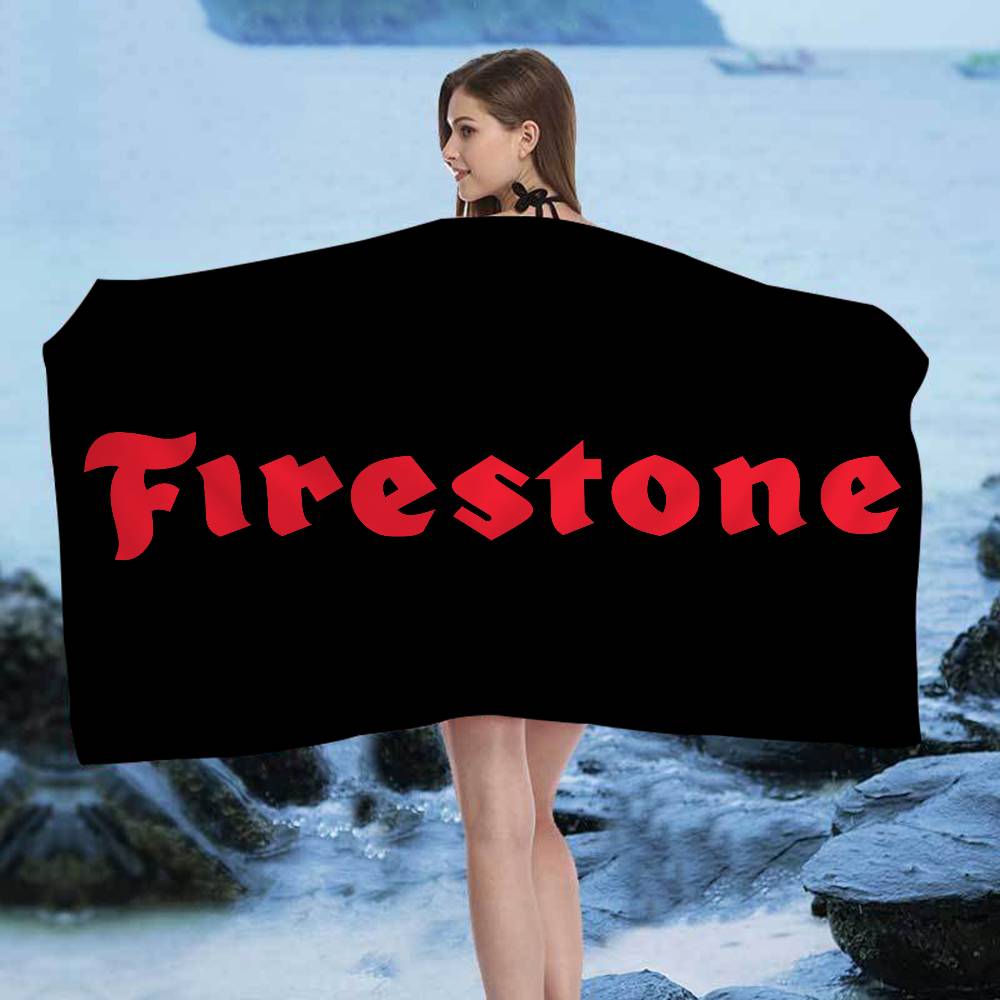 F-FirestoneS Motorcycle Microfiber Beach Towel Absorbent Quick Dry Soft Yoga Swimming Resort Mountain Climbing Towel