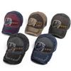Vintage Washed Baseball Cap Letter Embroidery Soft Top Visor Hat Retro Fashion Men Women Casual Snapback For Outdoor Sports Hot
