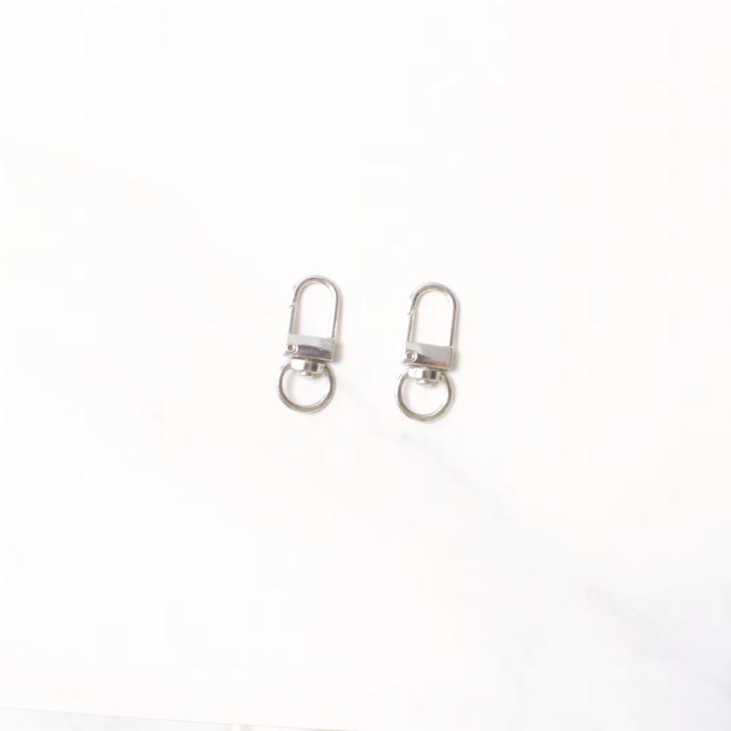 Корейский серебряный кулон-брелок в виде банта для наушников для девочек