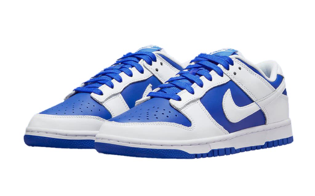 Nike Basketball Racer 10 Men's Shoes, Blue/White. ,