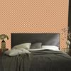 Autumn Orange Plaid Wallpaper for Living Room and Bedroom 50x1000