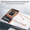 For Magsafe Wireless Charging Clear Phone Case For iPhone 17 16 15 14 13 Pro Max Plus Air Magnetic Transparent Back Cover