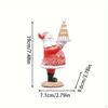 Christmas Figure for The Holidays, Resin Decoration Table