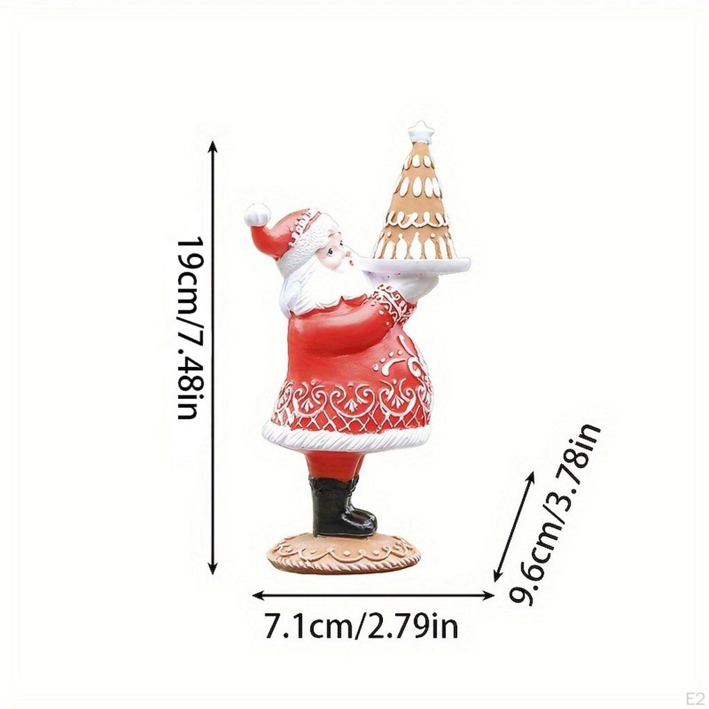 Christmas Figure for The Holidays, Resin Decoration Table