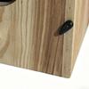 Owl Nesting Box Wooden Weather Resistant Shelter Yard Bird Shelter For Finch Hummingbird Outdoor Garden Balcony Patio Courtyard