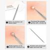 Blackhead Remover Kit Stainless Steel Acne Needle Tweezers Set for Facial Cleansing Tools Professional Pimple Popping Tools