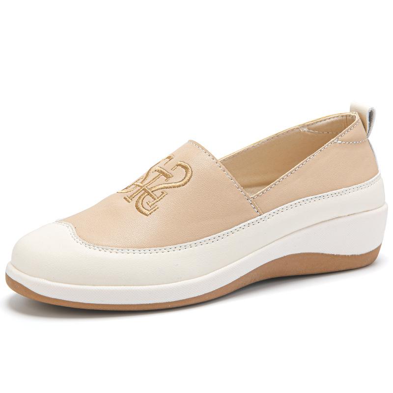 Primavera superficie morbida suola spessa comoda suola morbida piedi non stanchi scarpe da madre