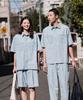 STCO Diems Washed Denim Setup Short Sleeve Shirt_Blue (Oversized)_Ldswb03Osl