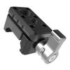 Lightweight Aluminum Sliding Rail Mount Clamp For Tripods Quick Release Design Compatibles 1/4 3/8 Camera Accessories