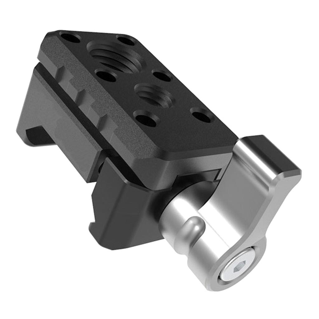 Lightweight Aluminum Sliding Rail Mount Clamp For Tripods Quick Release Design Compatibles 1/4 3/8 Camera Accessories