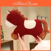 Traditional Chinese Pony Plush Pillow With Pp Cotton Fill For Kids And Home Decor