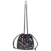 Borsa a secchiello monospalla con paillettes e coulisse: Borsa a tracolla versatile 2026 per donna - Alla moda, leggera, di lusso.