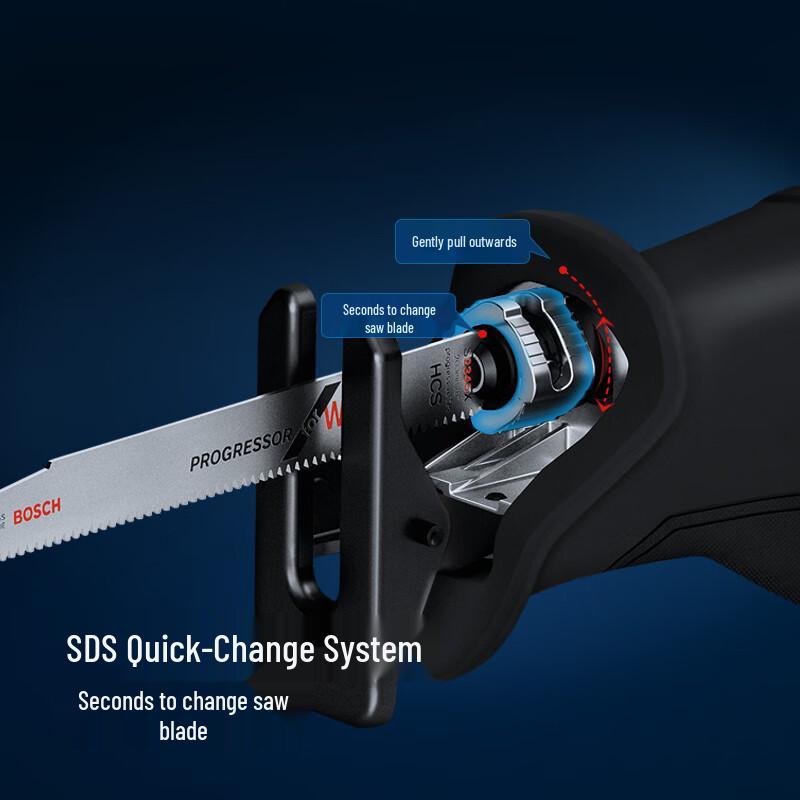 Bosch GSA 185-LI 18V Brushless Cordless Reciprocating Saw CN Plug (adapter Included)
