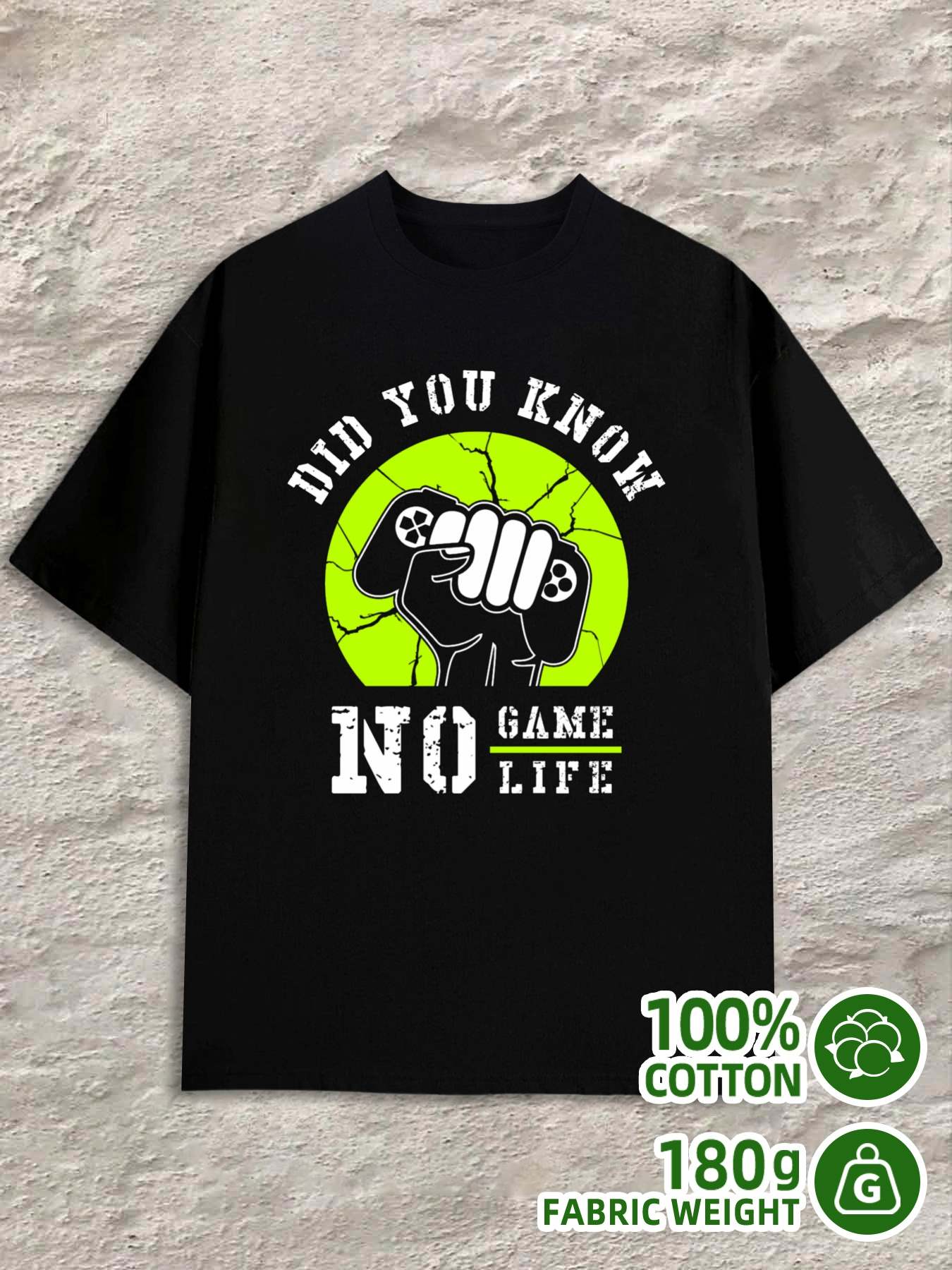 Product Y2K Game Life No Plain Black M