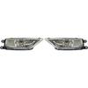 Compatible For VW Tiguan 2017 2018 2019 2020 2021 Car Front Bumper Fog Light Assembly Fog Lamp With Halogen Bulbs Left Right(Left)