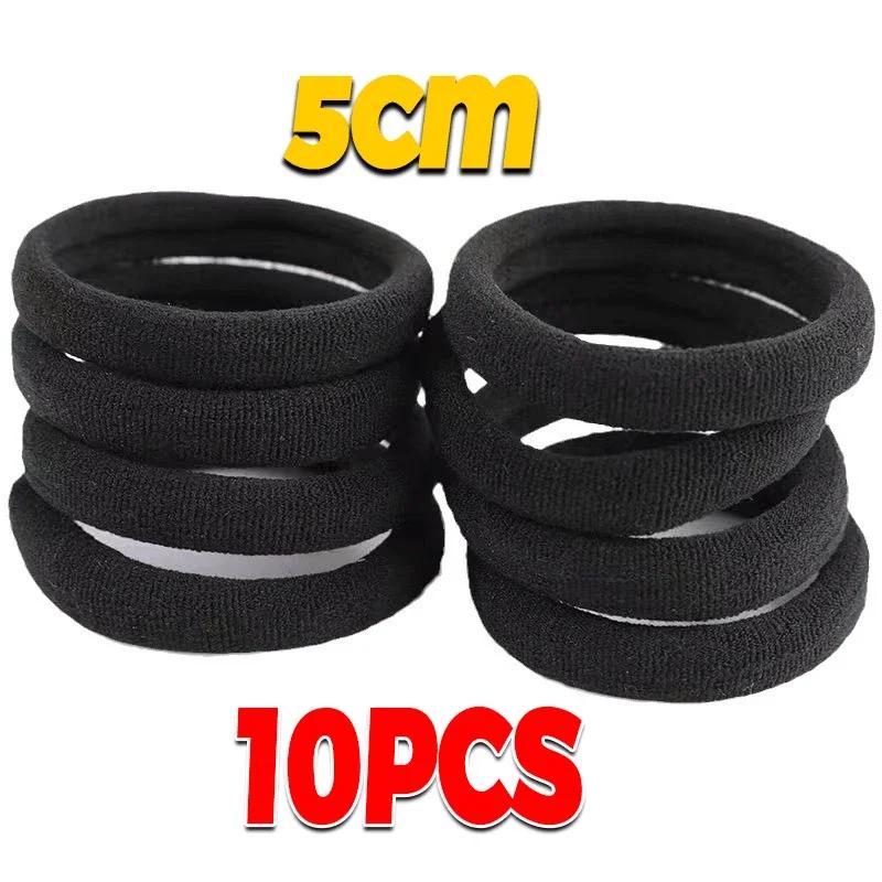 

500PCS/Set Women Girls Basic Hair Bands Simple Solid Colors Elastic Headband Hair Ropes Ties Hair Accessories Ponytail Holder