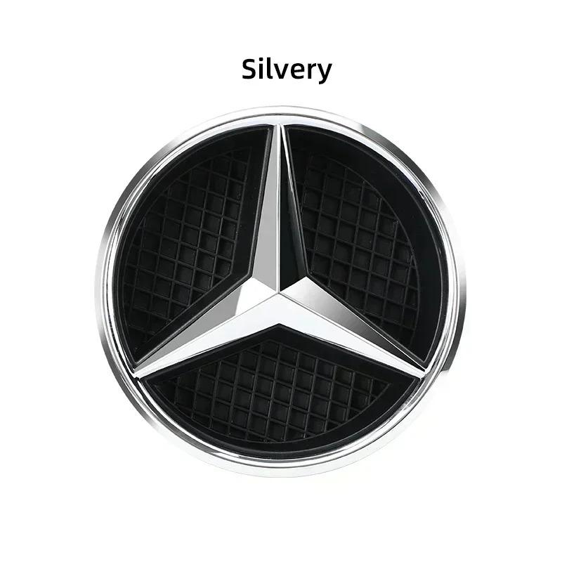 CEV5   Car Grill Emblem Star Badge Car Front Grill Logo For Mercedes Benz W205 A B C W212 W20E GLA GLK CLA CLS SLK VIANO Accessories