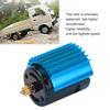 52000 Rpm High Speed Metal 370 Motor   RC Car Upgrade Parts Accessories for WPL D12(Blue )