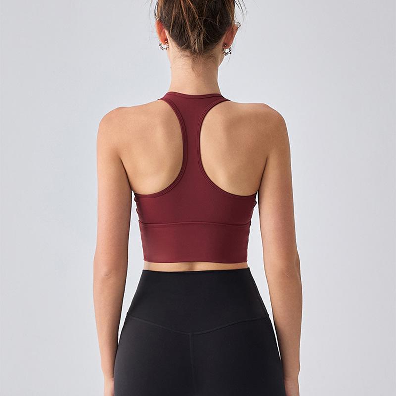 Women's Cross-Back Sports Bra for Running, Fitness, Yoga, and Pilates