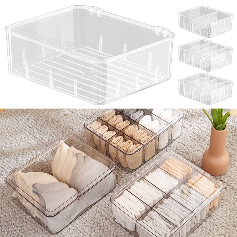 

1Pcs Cabinet Bedroom Room Drawer Organizers Closet Storage Bin for Scarves Socks Ties Bras