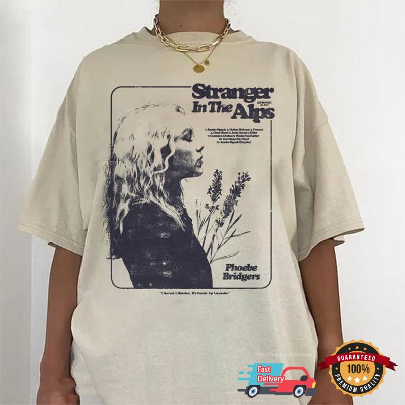 Phoebe Bridgers Stranger In The Alps Album Tour Gift For Fan S to 5XL Unisex T-Shirt XXL
