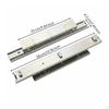 Cabinet Basket Slide Thickened 3 Section Rail Adjustable Pull out Shelf 375MM