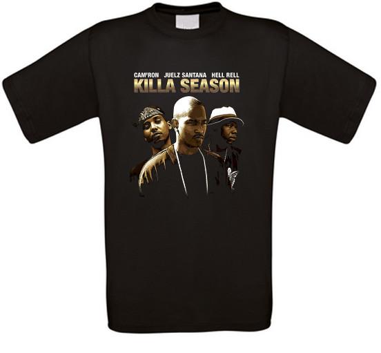 Killa Season Camron Juelz Santana Bright Rell Dipset Rap T-Shirt All Sizes XXXXL