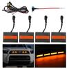 LED Yellow Daytime Running Light for 25-Model Toyota 4Runner TRD SR5 Grille, Small Size