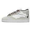 Pablo Ientile X Weiwu 180 Mid Mens Skate Shoes Taupe Gray Synthetic Leather Comfortable Cushion AECS053-3