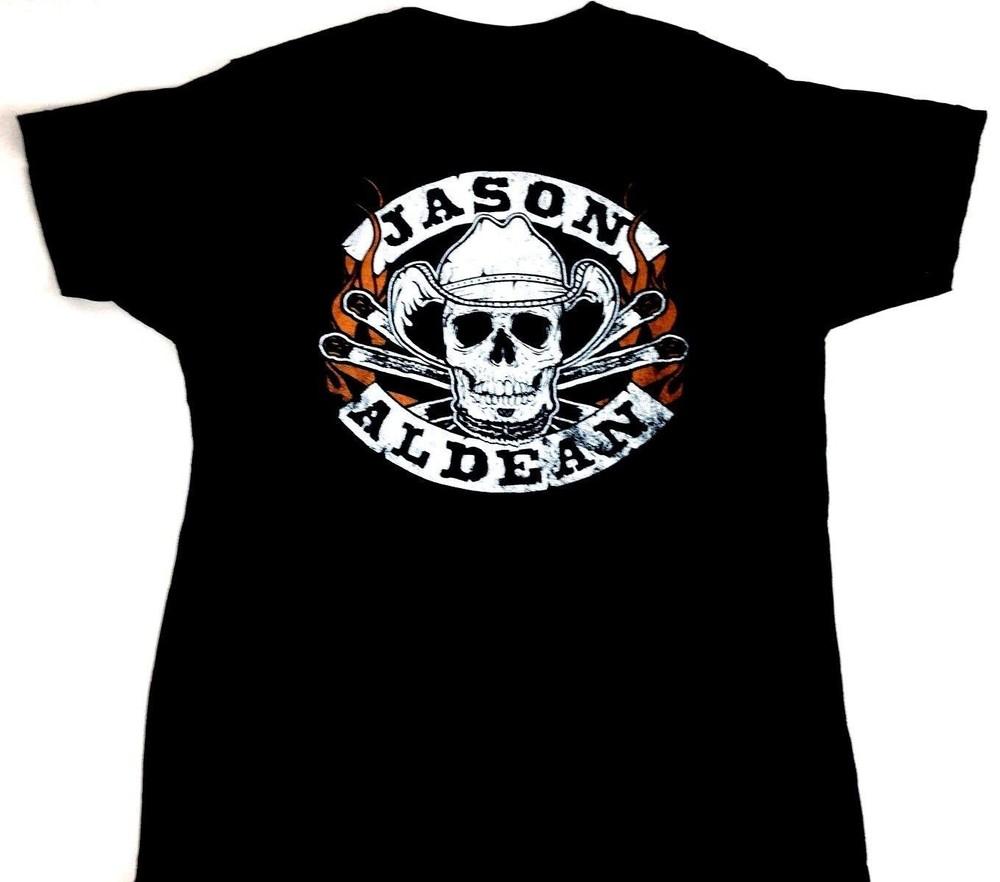 New Jason Aldean Burn it Down Tour Gift For Fans Unisex All Size T-Shirt SS100 Unisex T-Shirt S