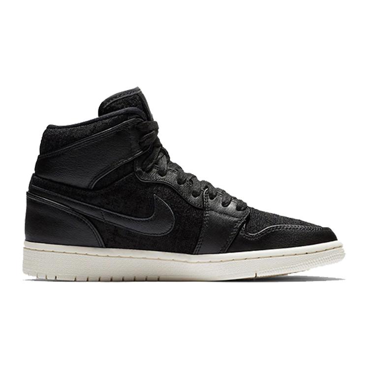 New Jordan 1 Retro High Black Sail Women's AH7389-001