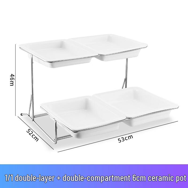 Yun Rui Double-Layer Buffet Display Tray