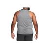 Nike Rise 365 Unifarbenes Logo Rundhals Laufen Bequemes Ärmelloses Tanktop Herren Oberteile Schiefergrau CZ9179-011