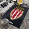 "AS Monaco FC Logo Carpet" Suitable As a Non-slip Mat for the Living Room or Bedroom Sofa