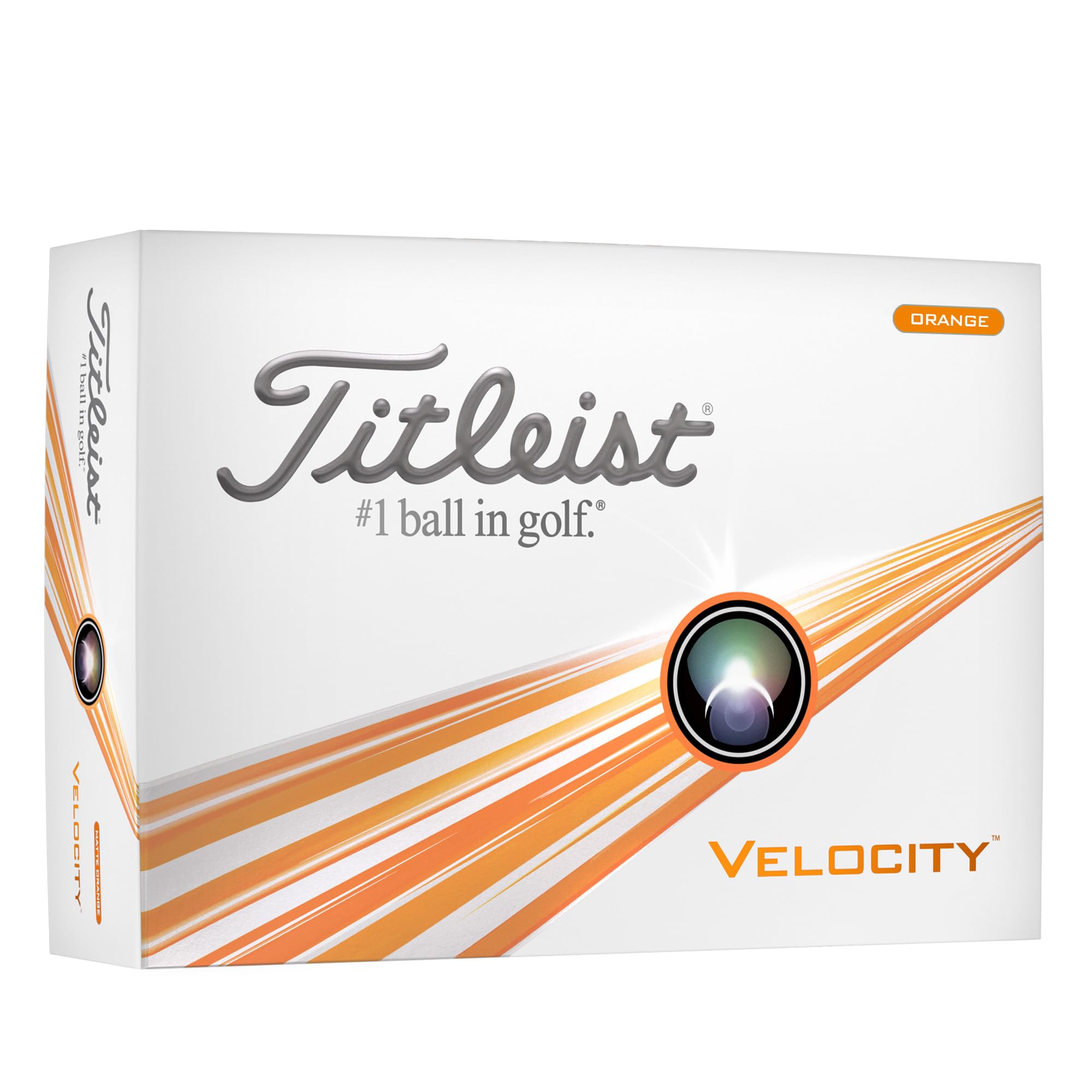 

Titleist 24 VELOCITY ORANGE DZ Golf Balls, Unisex, Orange