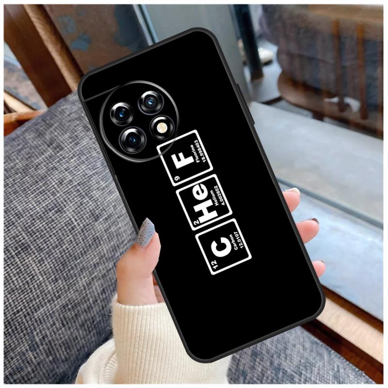 Cooking Chef Case For OnePlus 13 15 13R 13T 12 12R 11 9 10 Pro 10T 8T Nord 5 CE 2 3 4 Lite N20 N30 Coque